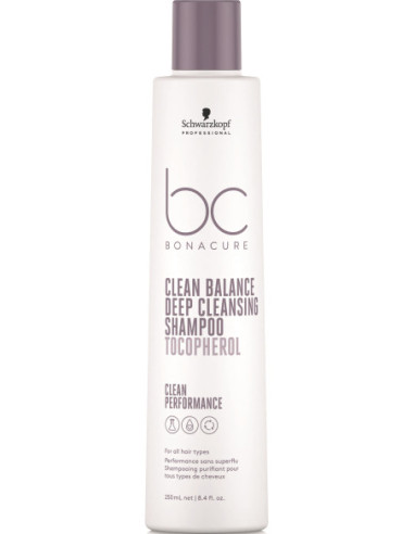 BC CP Clean Balance dziļi attīrošs šampūns 250ml
