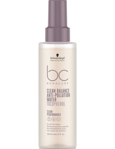 BC Bonacure Clean Balance Спрей для защиты волос от загрязнений 150мл