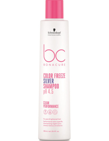 BC Bonacure Color Freeze pH4.5 sudraba šampūns 250ml