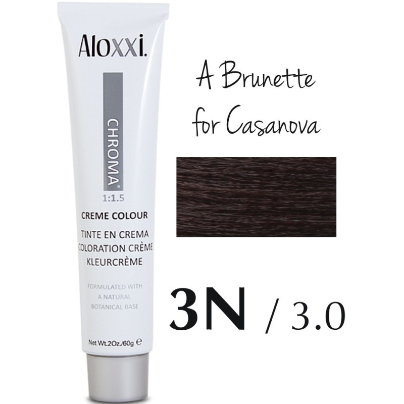 ALOXXI A BRUNETTE FOR CASANOVA - creme colour, 60g.