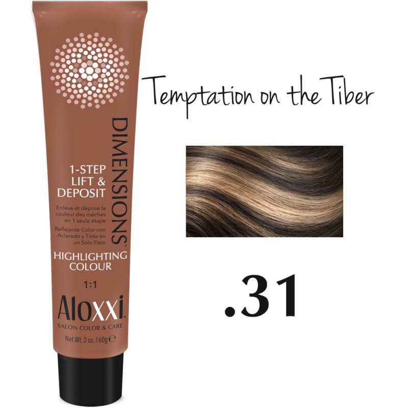 ALOXXI DIMENSIONS - TEMPTATION ON THE TIBER краска для волос для прядей 60мл