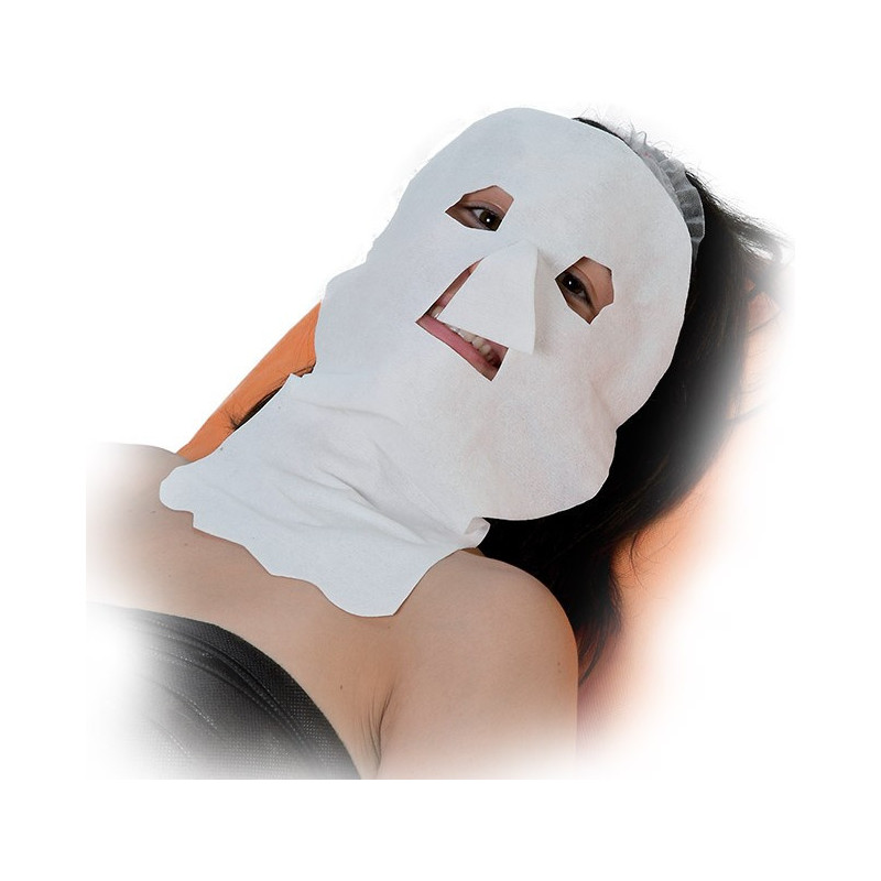 Face mask for procedures, polyethylene, disposable, 1pcs.