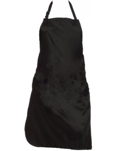 Professional apron, long, black