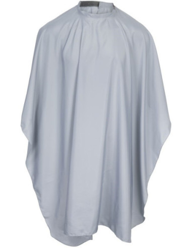 OLIVIA cape, with buttons, light gray
