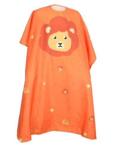 OLIVIA GARDEN Cape, children's, orange, lion