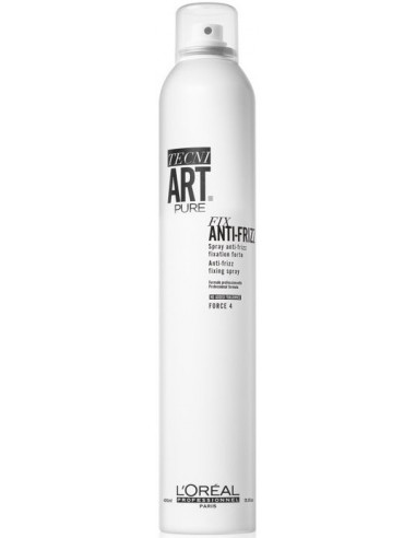 TECNI ART Air Fix 4. No Fragrance спрей моментальной фиксации без запаха, 400мл