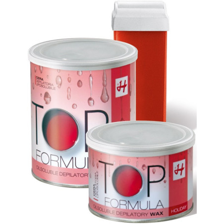 HOLIDAY TOP Vasks depilācijai, sarkans 800ml