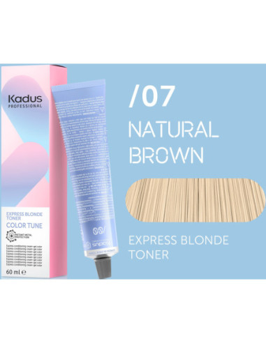 Kadus Professional Color Tune Express Blonde Toner /07 60ml