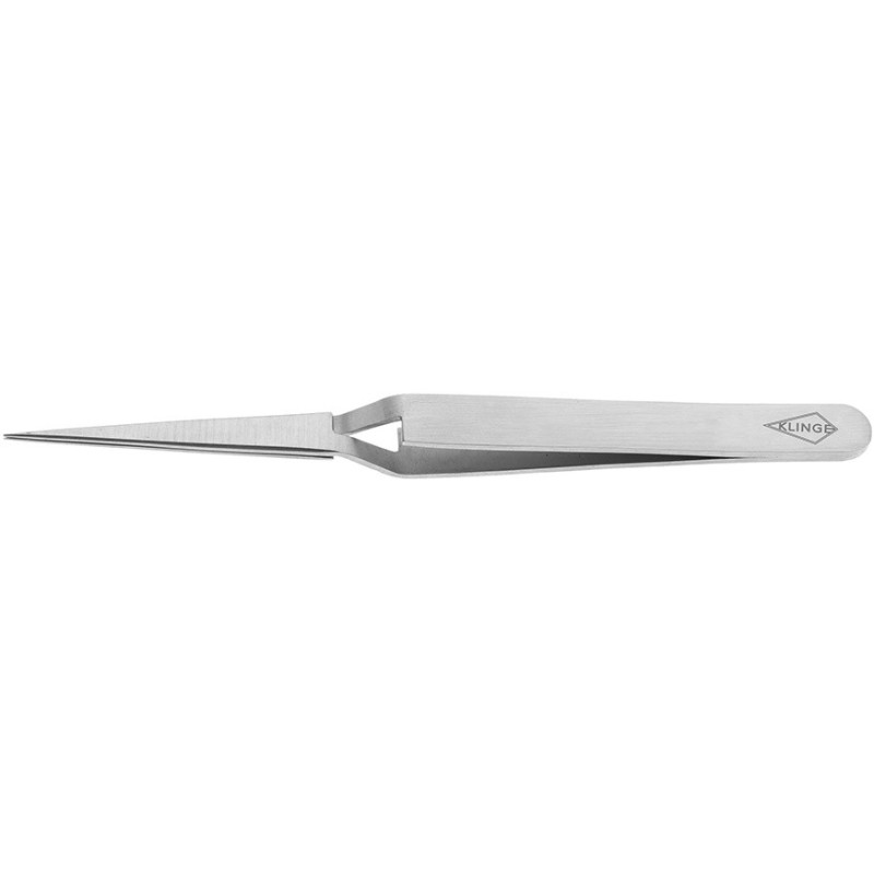 INOX Reverse tweezers, pointed, stainless steel, 13cm
