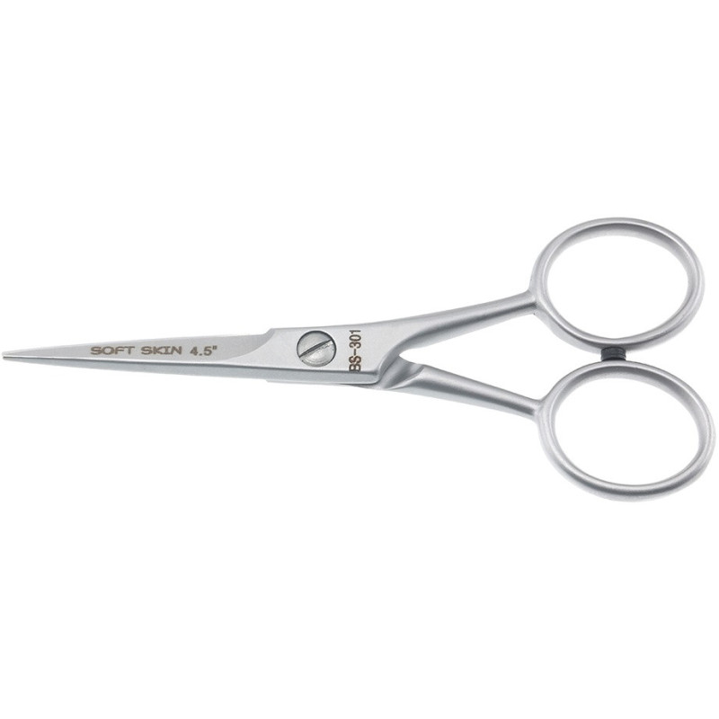 INOX Stainless steel beard scissors, 10cm