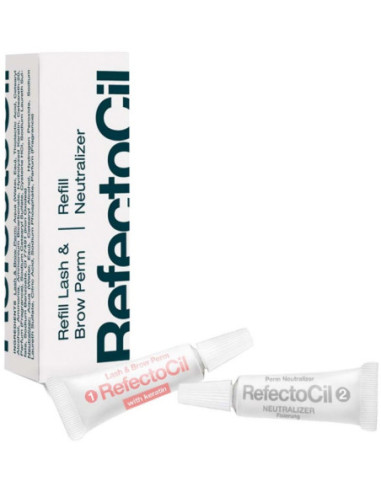 RefectoCil Lash Perm solution and neutraliser. Refill for RefectoCil lash perm kits