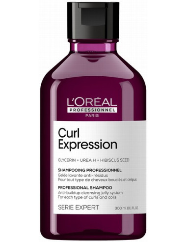 L'Oréal Professionnel Curl Expression Anti-buildup cleansing jelly For each types of curls and coils SERIE EXPERT 300ml