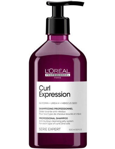L'Oréal Professionnel Curl Expression Anti-buildup cleansing jelly For each types of curls and coils SERIE EXPERT 500ml