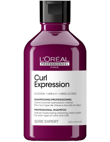 L'Oréal Professionnel Curl Expression Intense moisturizing cleansing cream For each types of curls and coils SERIE EXPERT 300ml