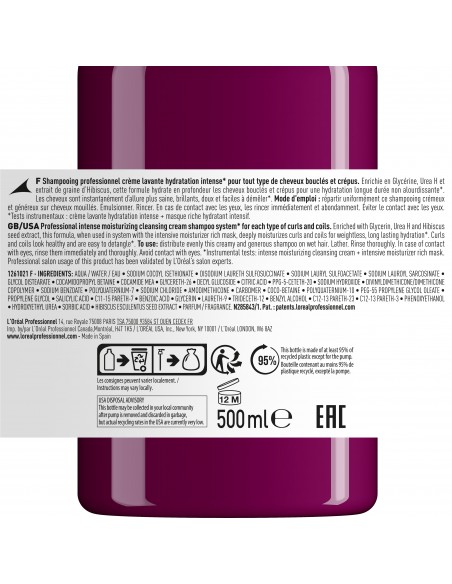 Curl Expression Intense moisturizing cleansing cream for each types of curls and coils 500ml