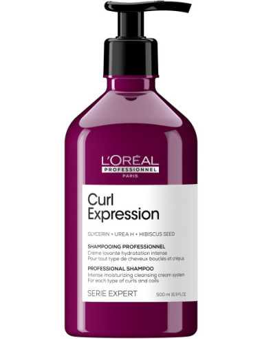 L'Oréal Professionnel Curl Expression Intense moisturizing cleansing cream For each types of curls and coils SERIE EXPERT 500ml