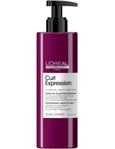 Curl Expression Activator Jelly leave-in for each types of curls and coils 250ml