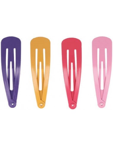 Заколки для волос, разные цвета, 12 шт.