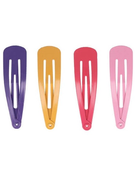 Заколки для волос, разные цвета, 12 шт.