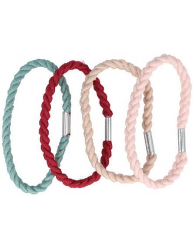 Gumijas matiem, pītas, bēša 8gab