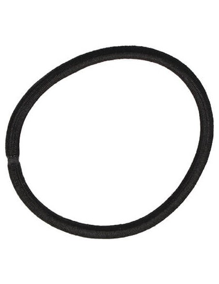 Резинка для волос, толстая, черная 10шт.