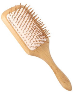 Detangle bamboo brush