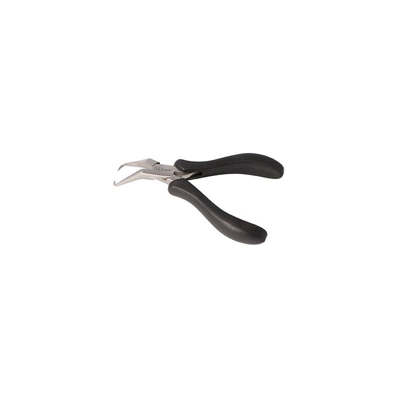 Hair extension pliers, pointed ends