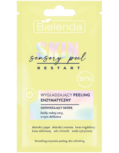 SKIN RESTART SENSORY PEEL Smoothing enzyme peeling, refreshing the skin, 8g