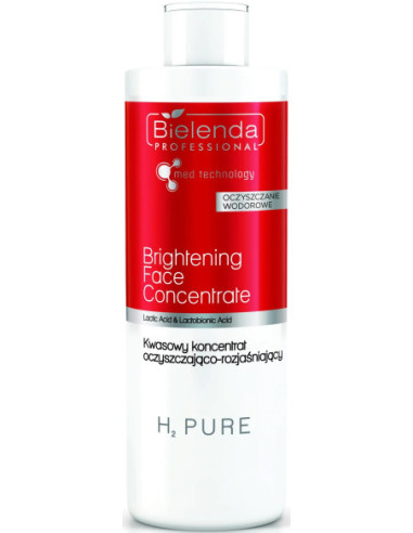 H2 Pure an acidic cleansing and brightening concentrate 480ml