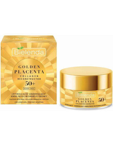 GOLDEN PLACENTA COLLAGEN RECONSTUCTOR 50+ lifting and firming anti-wrinkle face cream 50ml