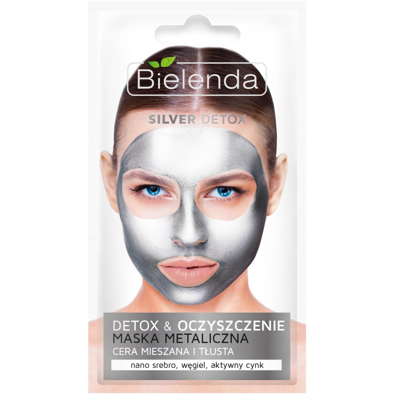 SILVER DETOX Детоксифицирующая маска для лица для жирной/комбинированной кожи 8г