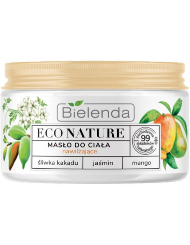 ECO NATURE Kakadu Plum, Jasmine, Mango moisturising body butter 250ml