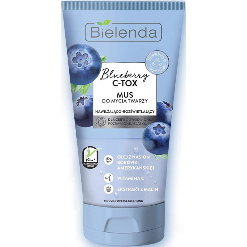 BLUEBERRY C-TOX cleansing face wash 135g