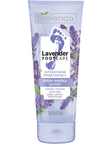 LAVENDER FOOT CARE cream foot mask which intensively softens 100ml