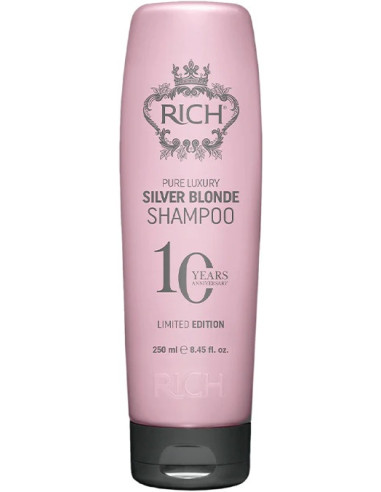 RICH Pure Luxury Silver Blonde Shampoo 250ml