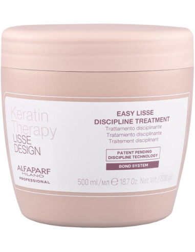 Keratin Therapy LISSE DESIGN EASY LISSE дисциплинирующее средство с кератином для волос, 500мл