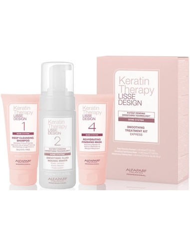 Keratin Therapy LISSE DESIGN SMOOTHING TREATMENT KIT for one EXPRESS service