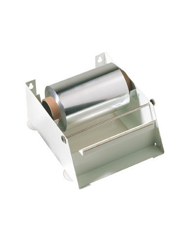 Dispenser for aluminium foil metal size of 50-/150-/250-m-rolls (width 12 cm)
