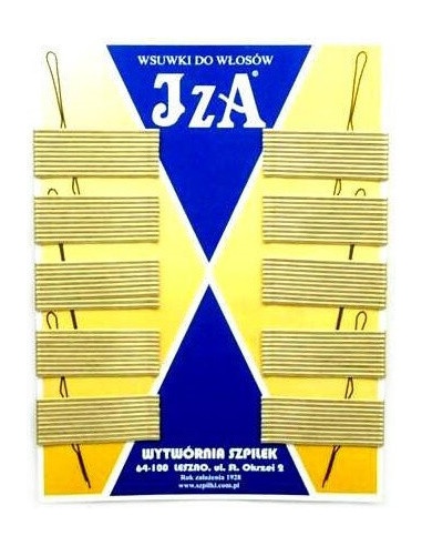 Заколки для волос, волнистые, 50мм,...