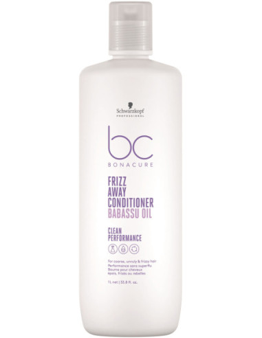 BC Clean Frizz Away Кондиционер для контроля и гладкости непослушных волос 1000мл