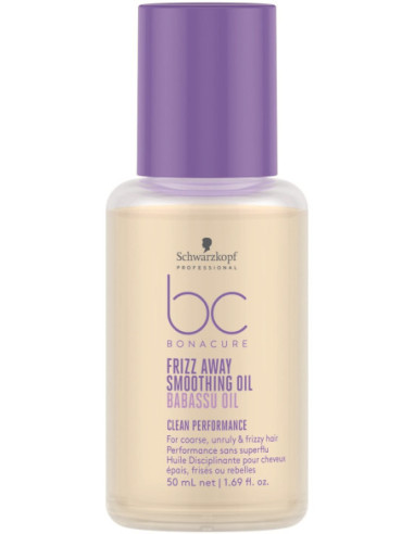 BC Clean Frizz Away Smoothing oil 50ml