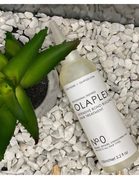 OLAPLEX No.0 Intensive Bond Building Hair Treatment Saišu veidošanas matu atjaunošanas procedūra 155ml