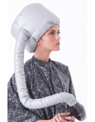Cap for drying with a hairdryer (silver) 1 pc.