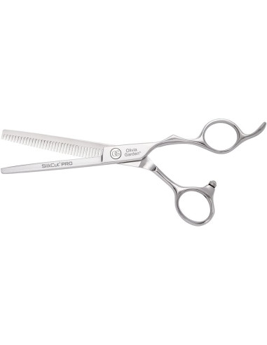 OLIVIA Scissors for hair cutting SILK CUT PRO THINNER, 6.35'', with case