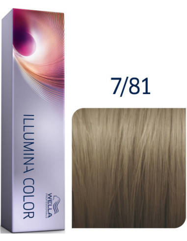 Illumina Color permanent hair color 7/81 60ml