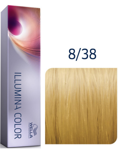 Illumina Color permanent hair color 8/38 60ml