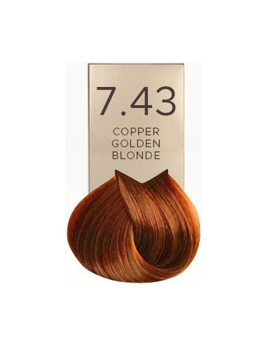 LIFE COLOR PLUS - Hair color Copper golden blue - 100ml