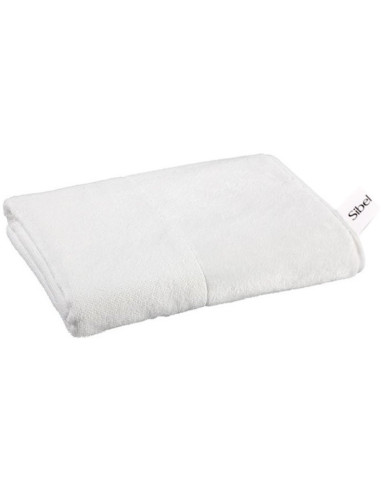 Towel high quality, chlorine resistant, cotton 50x80, super absorbent, white