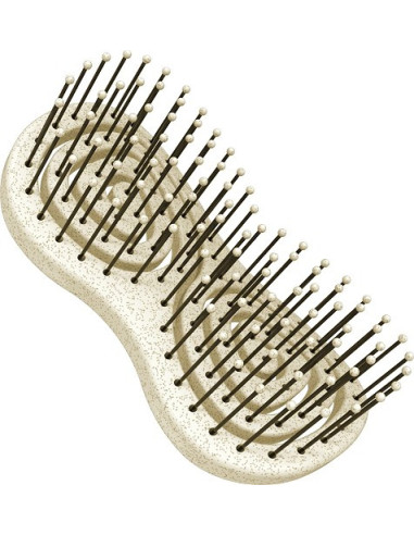 Щетка для волос ORGANICA, 118 мм, бежевая