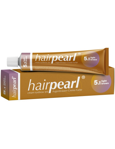 Hairpearl Кремовый оттенок для бровей № 5.1 Светло-коричневый 20мл
